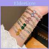 Bracelet Bijou en Forme de Cœur Fait Main Cuivre Cadeau Élégant Pour Femmes Été