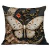 New Imitation 3d Butterfly Printed Pillowcase Retro Home Sofa Cushion Pillowcase Decoration