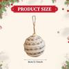 Christmas Ball Ornament Pendant Decor Boho Hanging Xmas for Home Birthday