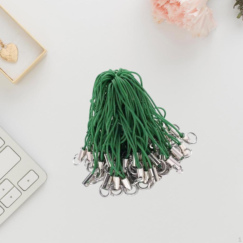 100 Pieces Mobile Phone Dangle Straps Lanyards Practical DIY Accessories Rope for