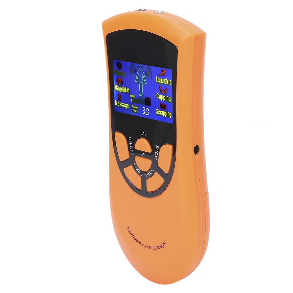 Digital Therapy Machine LCD Voice Broadcast Pain Relief Mode Adjustable Neck Shoulder Massage Machine