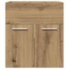 Vidaxl Waschbeckenunterschrank, Artisan-Eiche, 41x38,5x46 cm