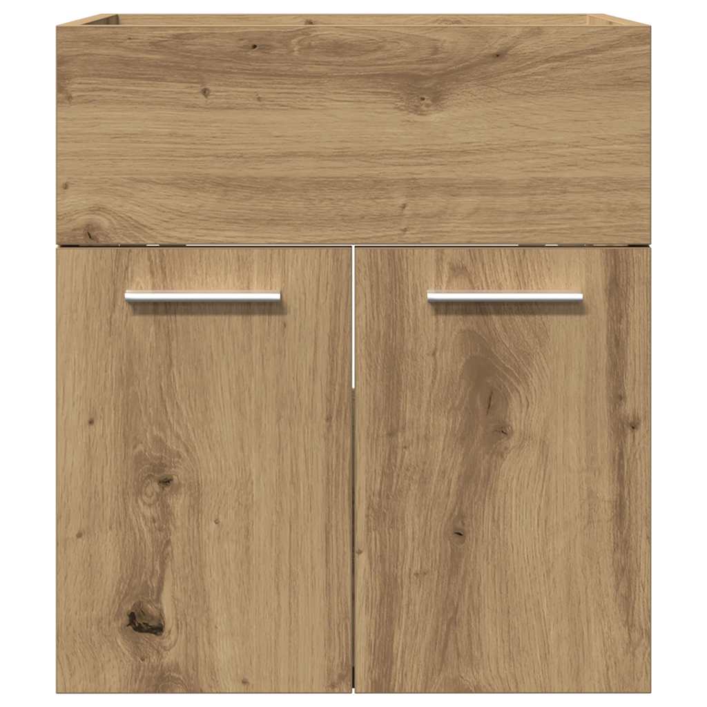 Vidaxl Waschbeckenunterschrank, Artisan-Eiche, 41x38,5x46 cm