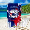 76ers Basketball Team Quick-Dry Microfiber Beach Towel Super Soft & Absorbent for Bath, Beach, Travel  Bath Time Accessory, Fan Gifts