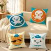 Animal O-Octonauts-s  Pillow Case Square Double-Sided Sofa Cushion Cover Bedroom Bedside Pillow