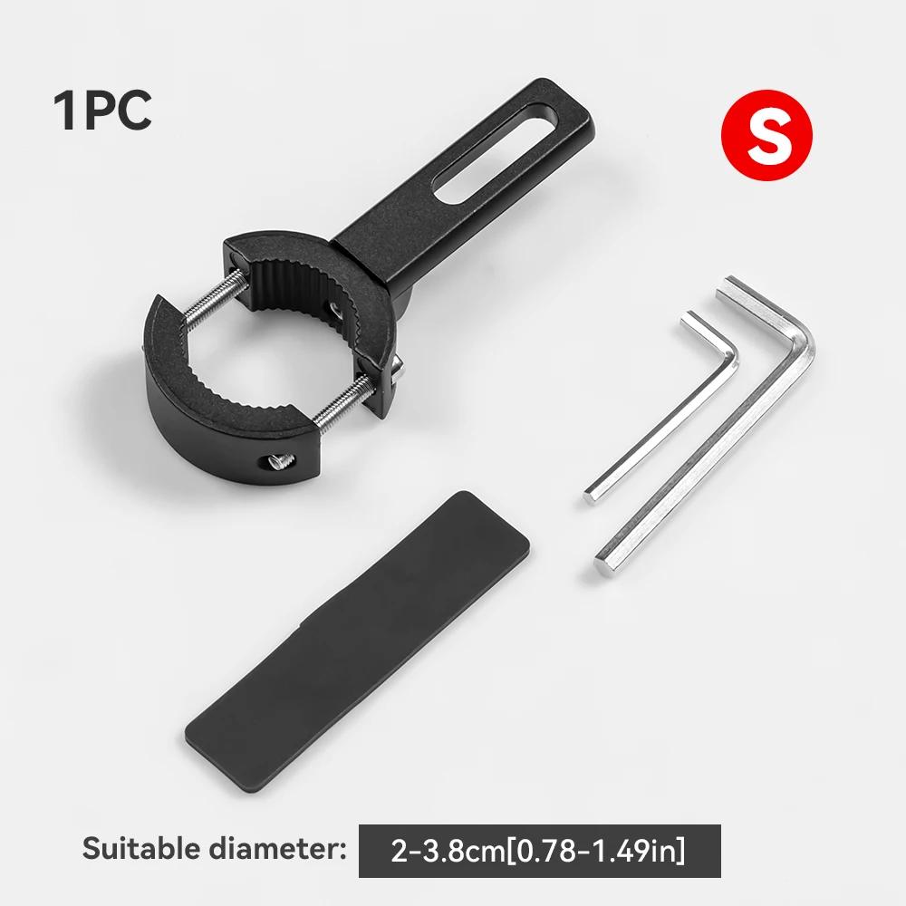 Adjustable Motorcycle Headlight Holder Motorcycle Fog Light Bracket Fork Ear Chopper Headlamp Holder Spotlight Mount Bracket