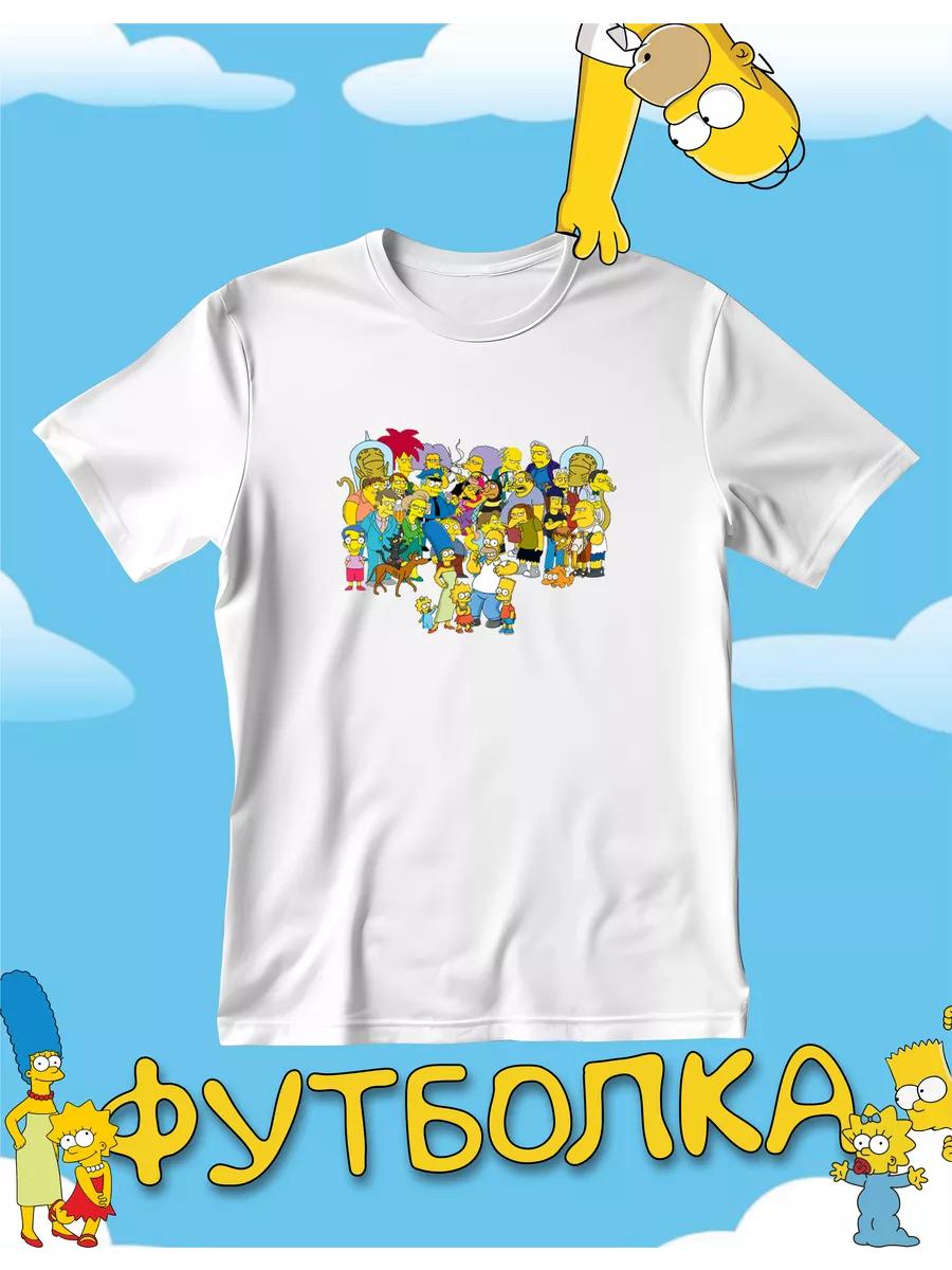 T-shirt with Homer Simpson New Year print XL