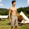 Men’s Loose Fit Cargo Shorts with Multiple Pockets Summer Straight Leg Lightweight Casual Work Shorts for Outdoor Activities