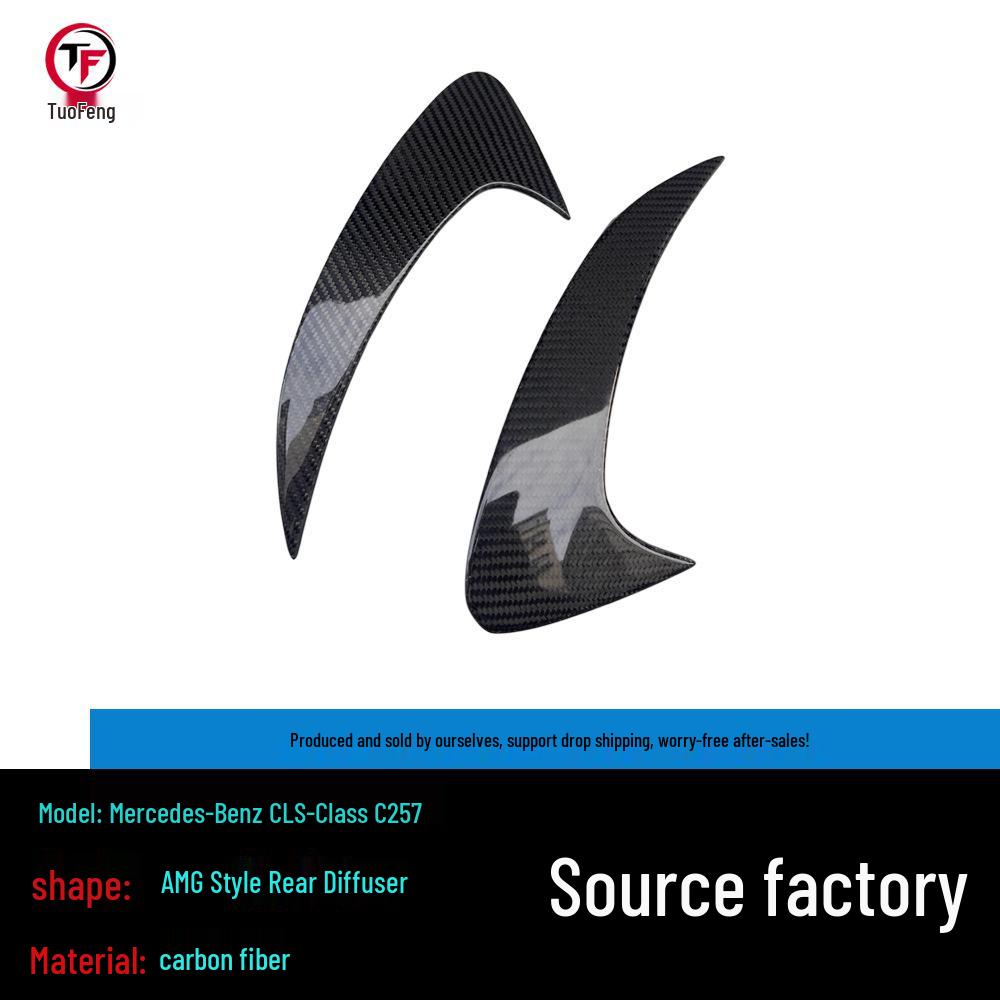 Mercedes CLS-Class C257 AMG Style Carbon Fiber Rear Spoiler