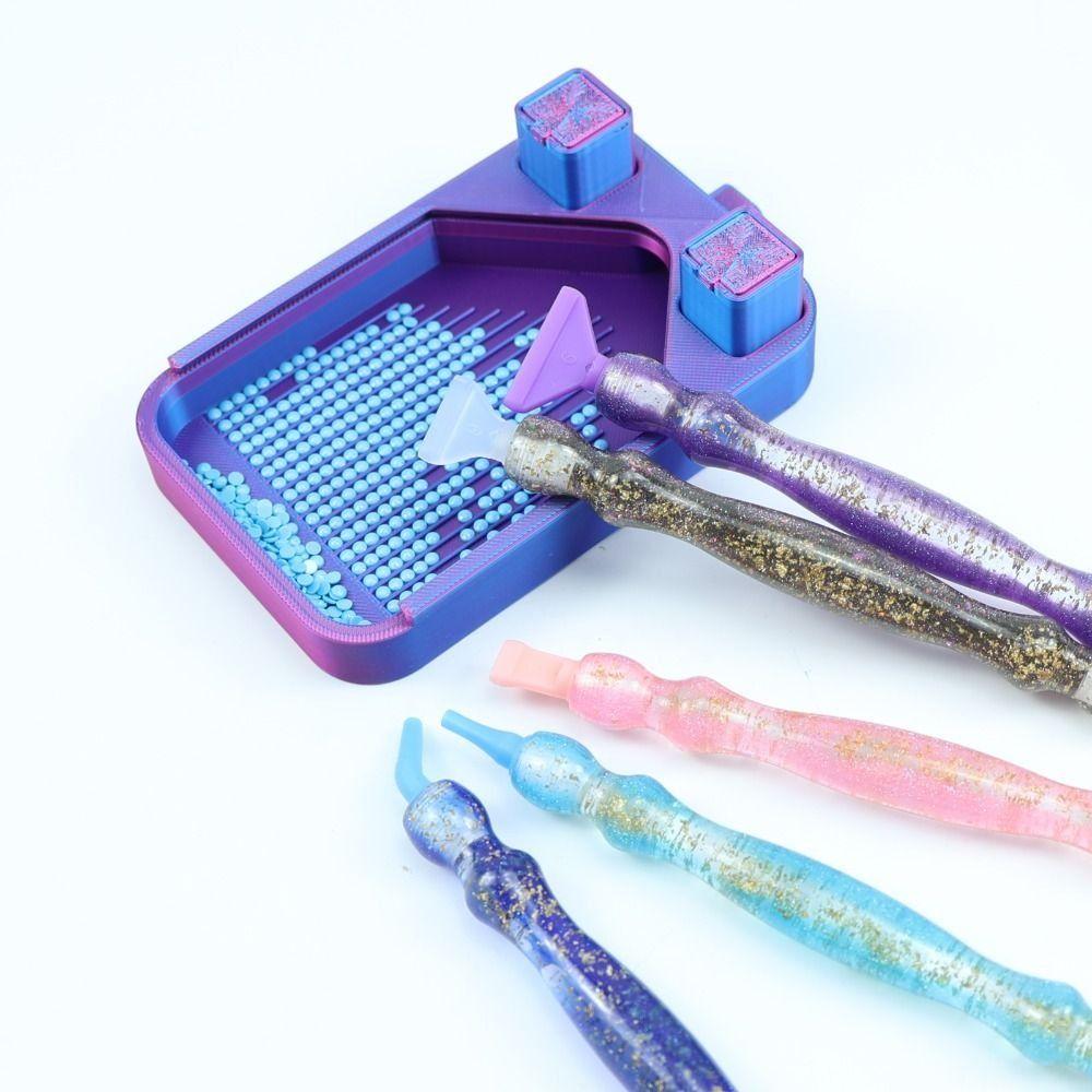 DIY Craft 5D Resin Diamond Painting Pen Multi Placers Point Drill Pens Art Accessories
