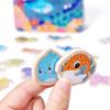 Montessori Wooden Fishing Toys For Children Magnetic Marine Life Cognition Fish Games Parent-Child Interactive Educational Toy