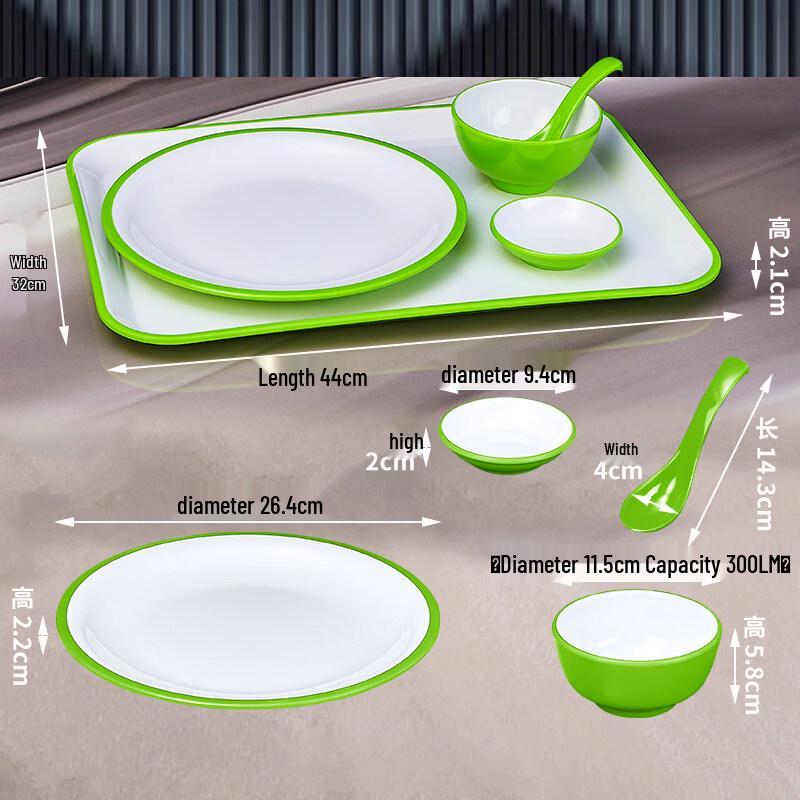 Ru Han Commercial Melamine Tableware Set