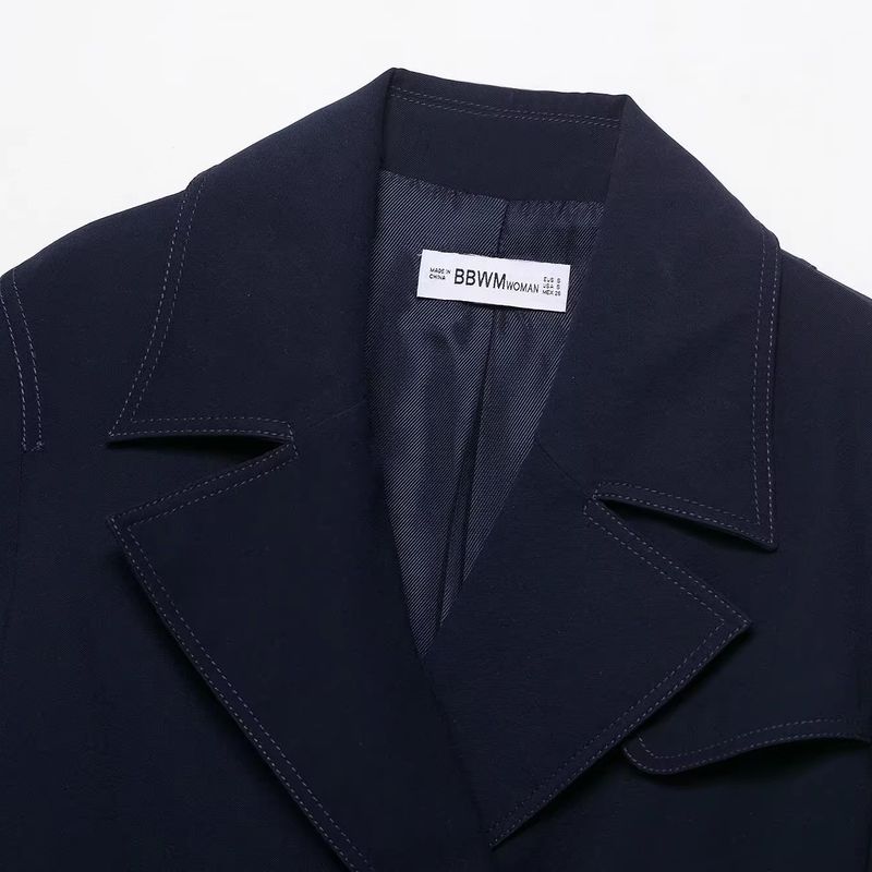 Araltay New Arrival Fashion Style Women's Clothing Fashion All-Match Button Decoration Double Breasted Short Coat Top 3588885