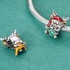 Copper Charms Christmas Tree Candy Charms Beads Fit Original Bracelet Necklaces Fine Jewelry Diy Gift