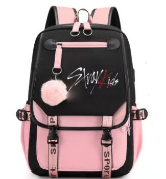 Usb Charging School Bag Male And Female Students Backpack Backpack