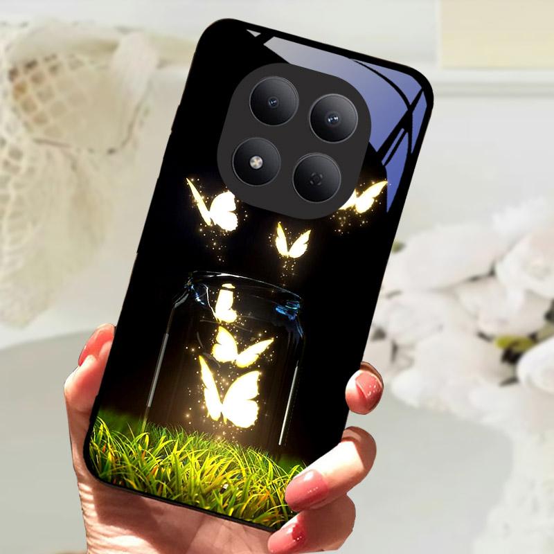 For Xiaomi Redmi Note 15 Pro 5G Case Tempered Glass Phone Cover For Redmi Note15 Pro 15Pro 5G Coque Note15Pro Camera Protector