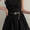 Vintage Buckle Belt Women Waist Belt Bohemian Waistband Pants Belt Accessories