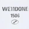 WE11DONE Ss25 1506 Series Vintage Logo Printed Letter Casual Short Sleeve T-Shirt Unisex Tops WD-TT1-25-767-U-WH