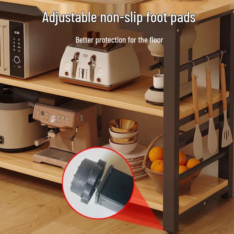 Yingbai Reinforced 3-Tier Kitchen Microwave Storage Rack