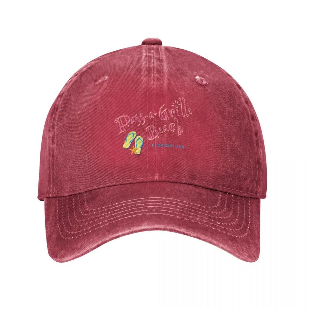 PassaGrille Beach Florida Baseball Cap winter hats for Unisex Dropshipping fashionable Military Cap Unisex Ladies Unisexs