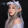 2Pcs Realistic Elf Ears Halloween Makeup Props Add Charm Wide Application Elf Ears for Avatar Goblin Fairy Costumes