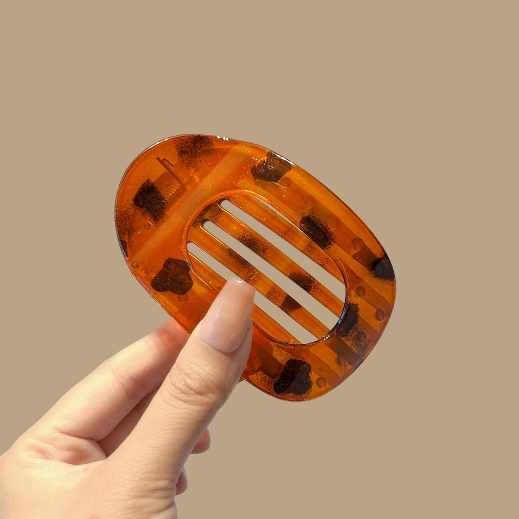 Korean Vintage Hair Clip Claw Clamp Elegant Simple Women Updo Hair Clips Headwear Girls Hair Accessories