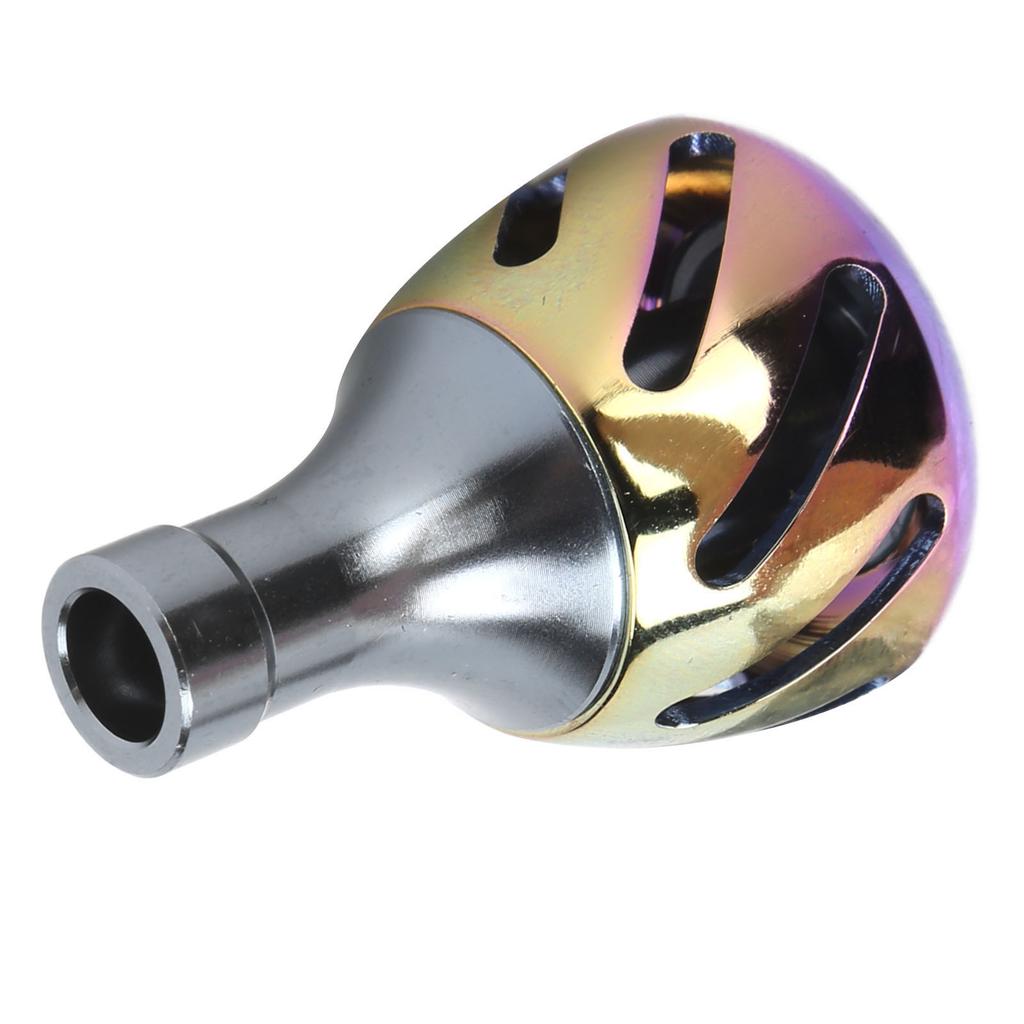 Fishing Power Knob Reel Handle Knob All Metal Colorful Fishing Accessories ReplacementS