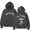 Singer Lana Del Rey 2023 Tour Print Pullover Hoodies  Women Fashion Hip Hop Hoodie Winter Aesthetic Long Sleeve Sweatshirts
