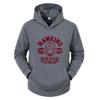Men's Casual Hoodie, Milan Print, Comfortable and Versatile Long-Sleeve Fleece Sweatshirt for Autumn and Winter
