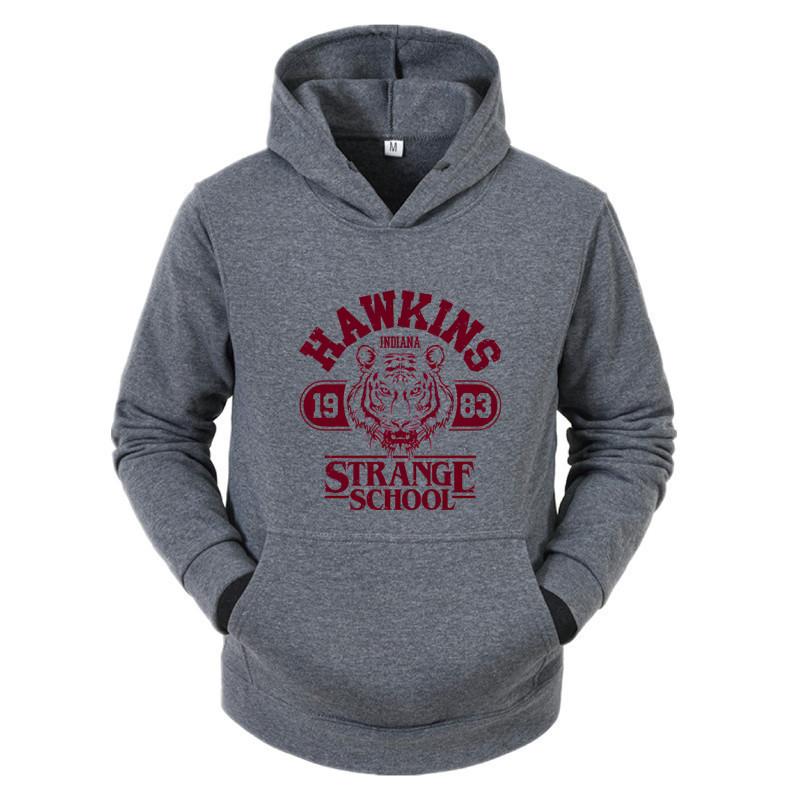 Men's Casual Hoodie, Milan Print, Comfortable and Versatile Long-Sleeve Fleece Sweatshirt for Autumn and Winter