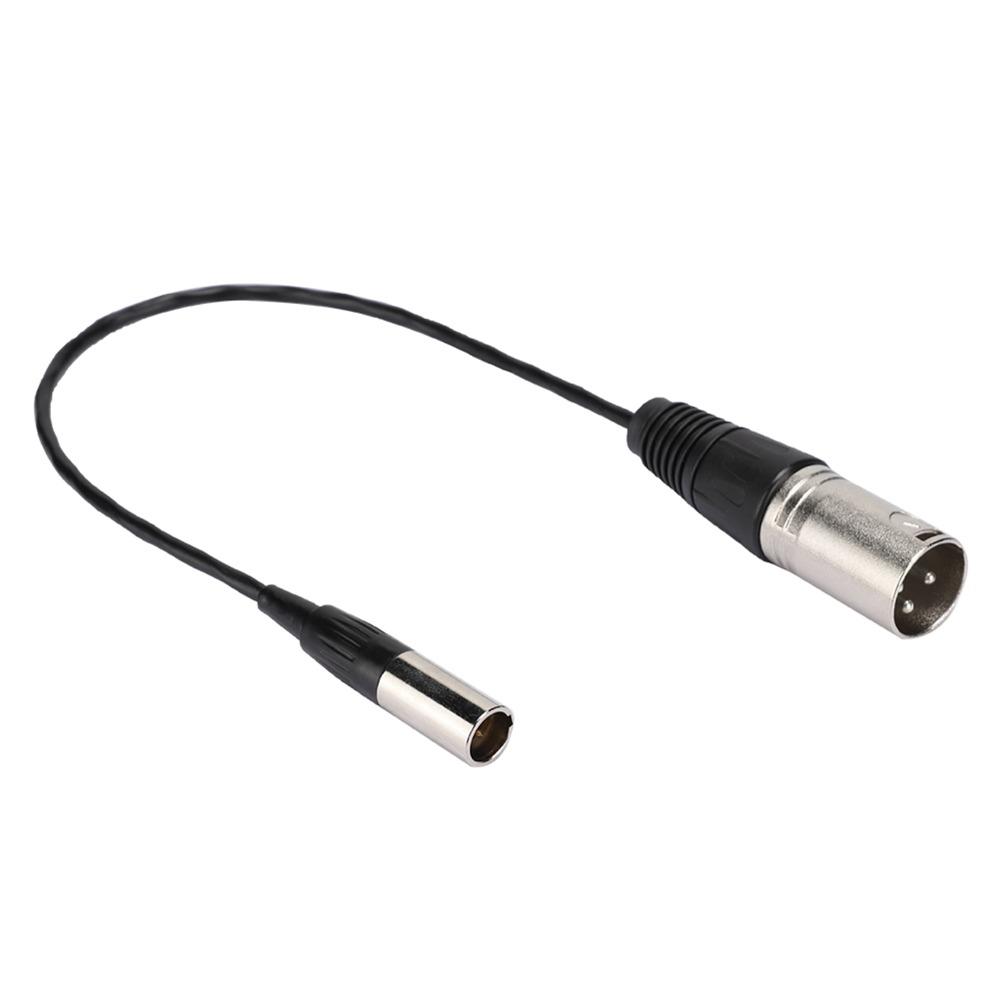 Plug and Play Audio Camera Mic Cord Transfer Cable for Canon Audio Cable Camera Microphone