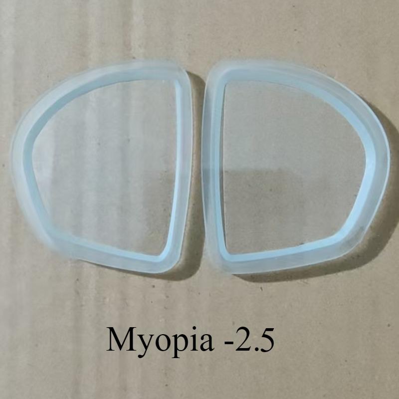 wholesale Tempered glass Lens Myopia  Lens for m2032 Diving Mask