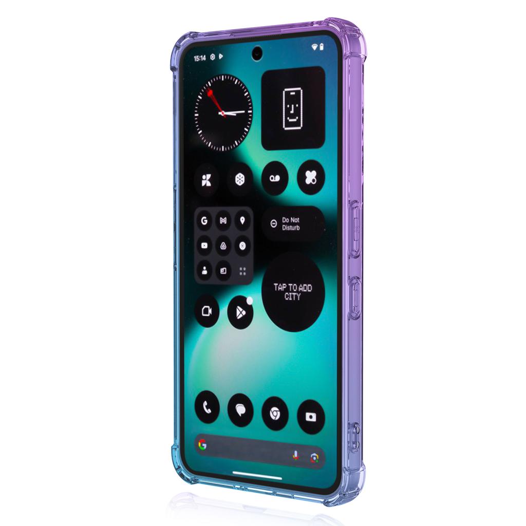 Teléfono por nada (3a) Funda Lite 5G Color Degradado TPU Anticaídas Cubierta para Teléfono