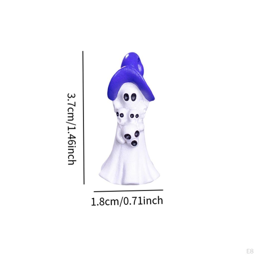 Ghost Sculpture Statue Festive Atmosphere Indoor Balcony Ornament Decorations Decor Polyresin