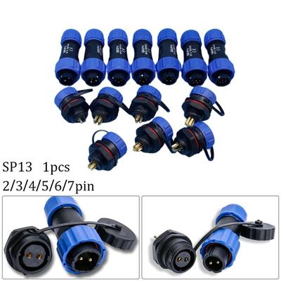 SP13 Connector with IP68 Waterproof Rating Suitable for Hazardous Environments