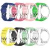 Modifikovaný silikonový sportovní řemínek pro Swatch X AP Royal Pop kapesní hodinky pro muže ženy