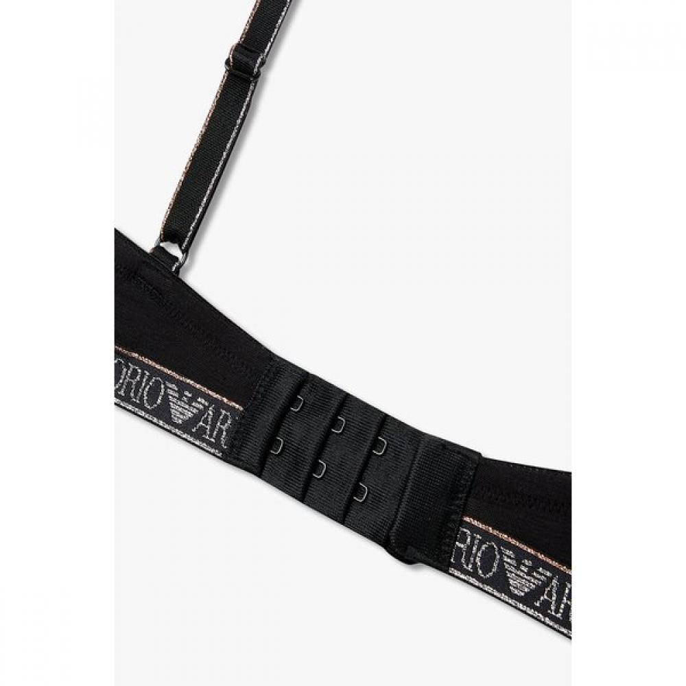 Emporio Armani Women S Removable Metallic puSh Up Bra 0825385507 