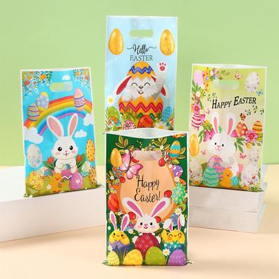Easter Tote Bags, Bunny-shaped Gift Bags, Egg Bags, Candy and Snack Bags, Small Tote Bags