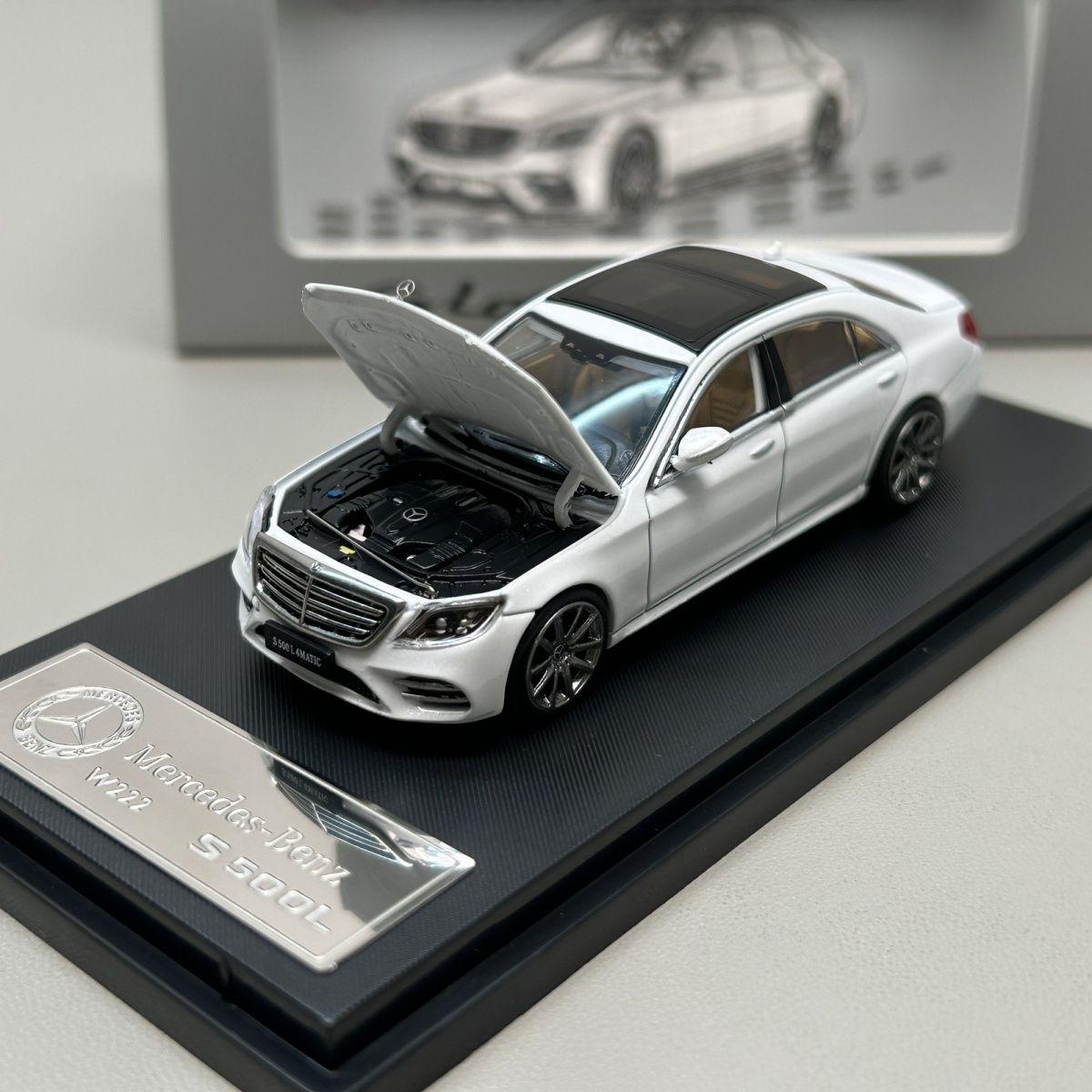 

Glory Model 1:64 S500L W222 Alloy Car Diecasts & Toy Vehicles Car Model Miniature Scale Model Car Toys For Children