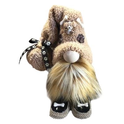 Poupée Peluche Gnome de Noël Décorative pour Plateau à Étages Poupées Décoratives Fait Main Poupée Gnome en Peluche Décoration de Maison