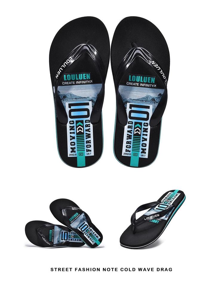 Men's Trendy Non-Slip Flip-Flops for Home and Beach - 2025 Summer Collection