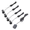 4PCS Mini Spotlight 90LM USB 360 Degree Rotating Indoor Spot Light Accent Light for Showcase Jewelry Cabinet Porch