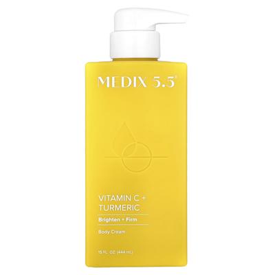 Body Cream, Vitamin C + Turmeric, 444Ml(15Fl Oz)