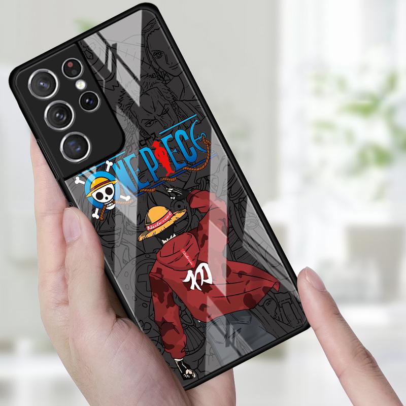 Phone Cover Case for Samsung Galaxy S25 S20 FE S21 S22 Note 10 20 8 9 S23 Plus S8 S9 S10 S24 Ultra OneS P-ieceS Luffs