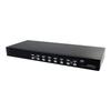 STARTECH Commutateur USB VGA KVM 8 Ports À Montage Sur Rack Avec Audio (câbles Audio Inclus) - 8 Ordinateur(s) - 1920 X 1440