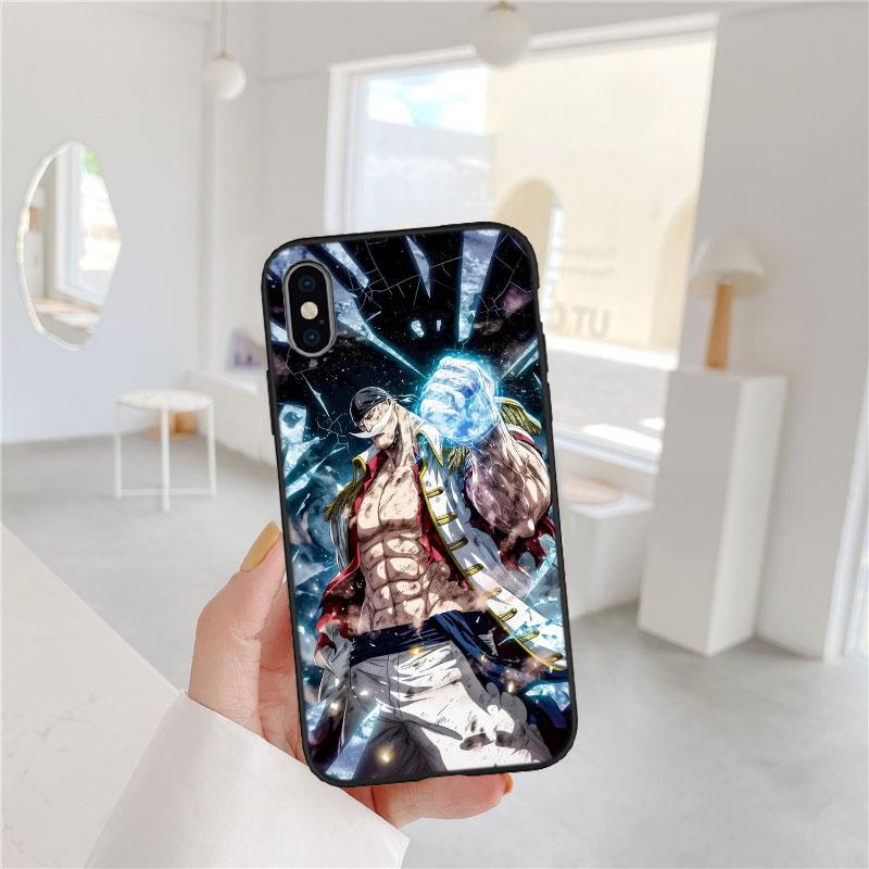 FM37 One Piece Edward Newgate Soft Shell Phone Case for iPhone SE X XS XR 11 16E 17 Pro Max Air 8 7 6 6s Plus