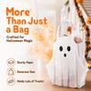 Themed Party Supplies White Halloween Paper Bag Funny Cartoon Ghost Packaging Bag Creative Handbag Candy Gift Bag Kids