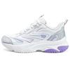 Street Series Moonlight Shoes Low Top Casual Shoes Women Sneaker White Purple 177592-WPR