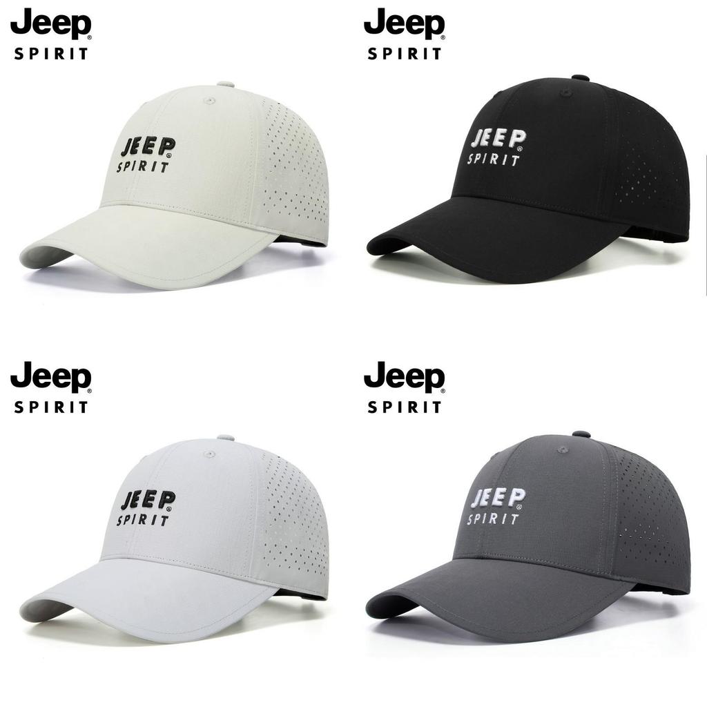 Jeep Adjustable Baseball Hat With Mesh Material And Sun Shade For Outdoor Activities