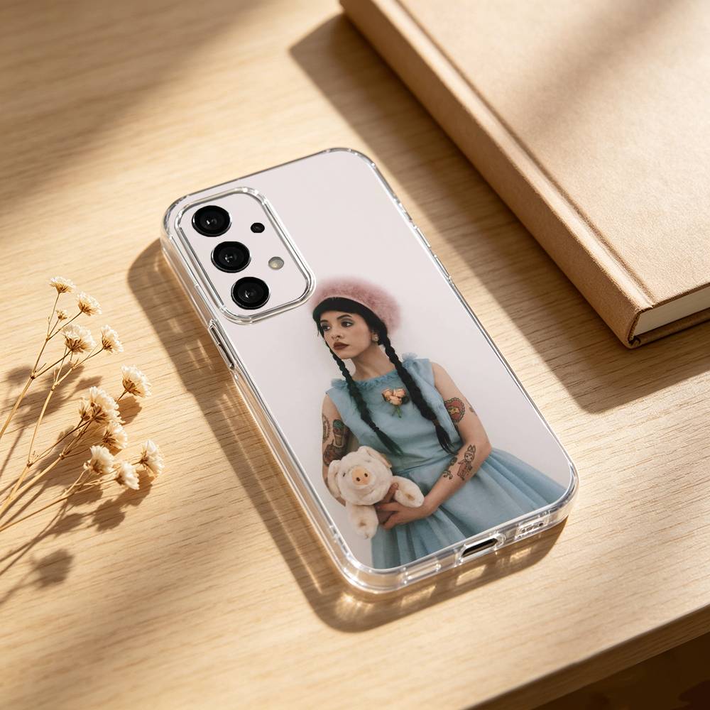 M-Melanie Martinez phone Case For Samsung S25,24,21,22,23,30,Ultra,20,Plus,Fe,Lite,Note Transparent Cover
